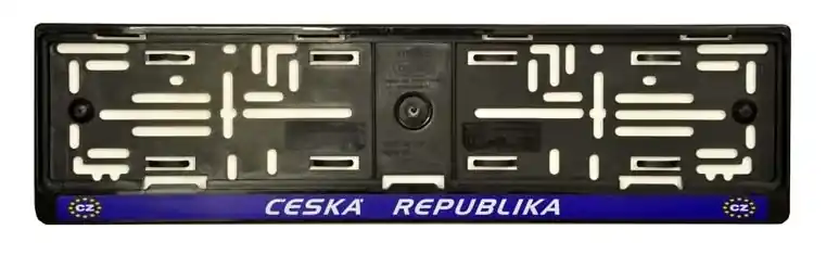Tovární Cena Podložka SPZ s nápisem ČESKÁ REPUBLIKA - logem EU
